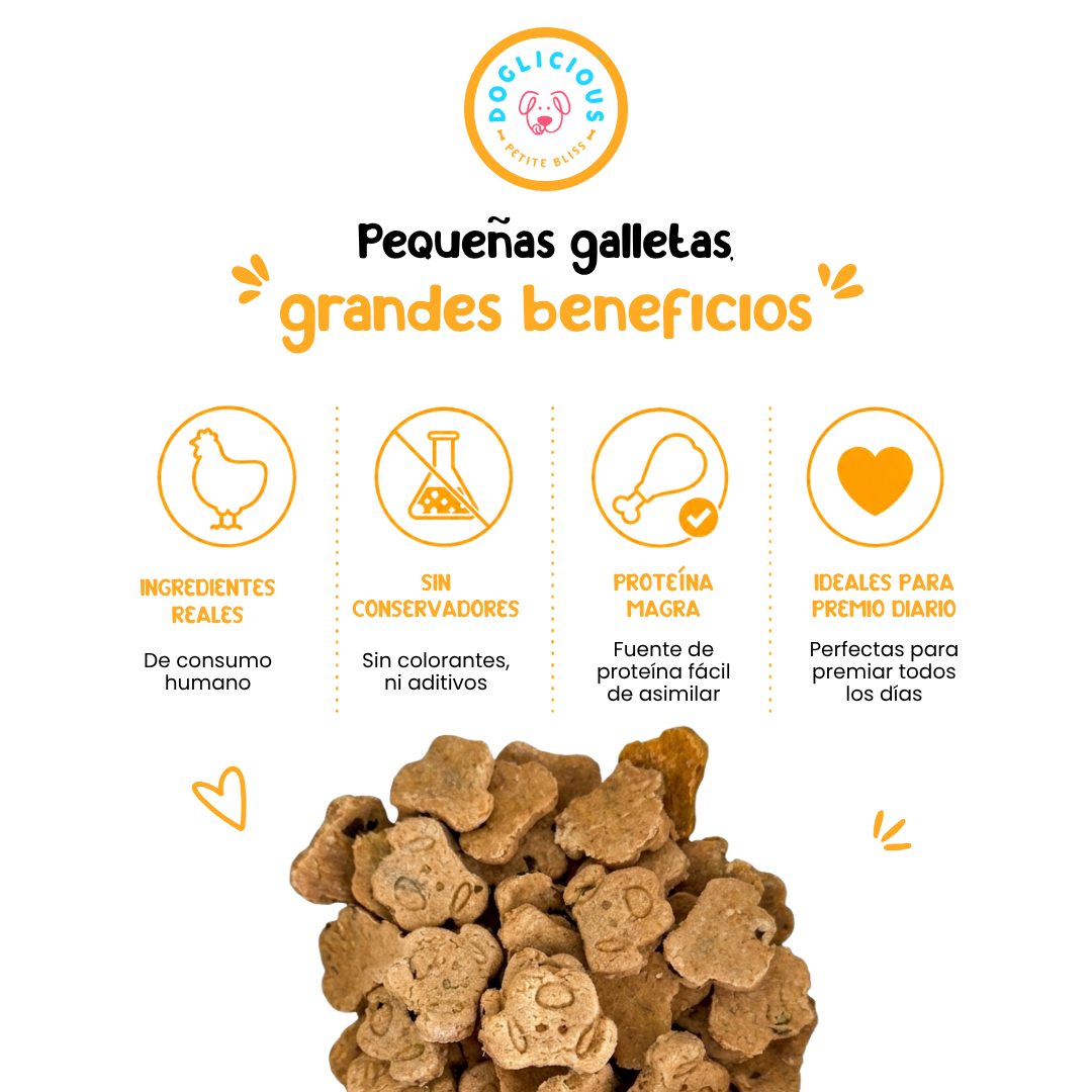 Galletas Pollo & cilantro