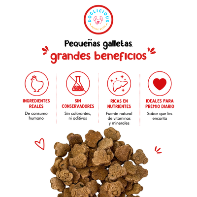 Galletas Hígado de pollo & perejil