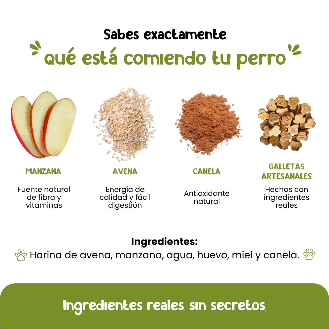 Galletas Manzana & canela