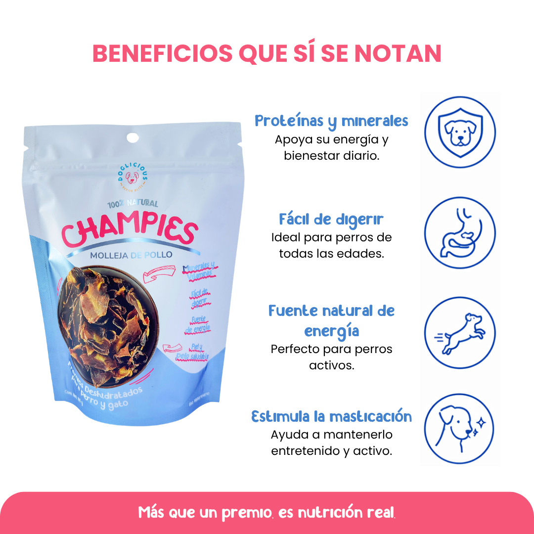 Champies Molleja de Pollo