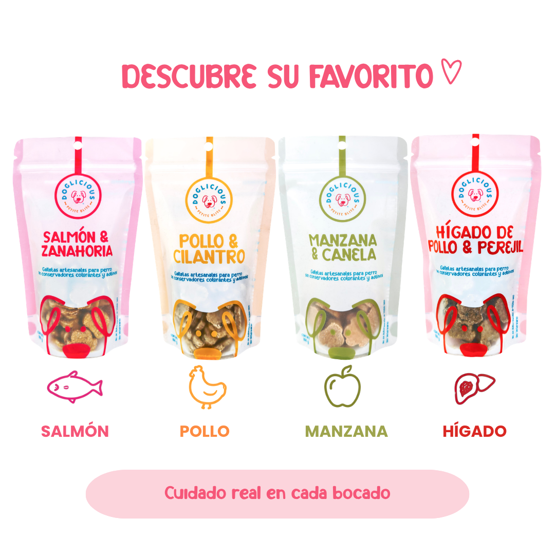 Galletas Salmón & zanahoria